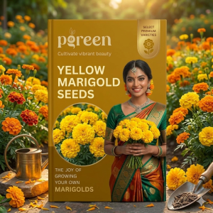 yellow marigold seeds (10 seeds) seeds